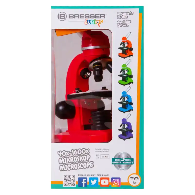 Bresser Junior Biolux SEL 40–1600x Microscope