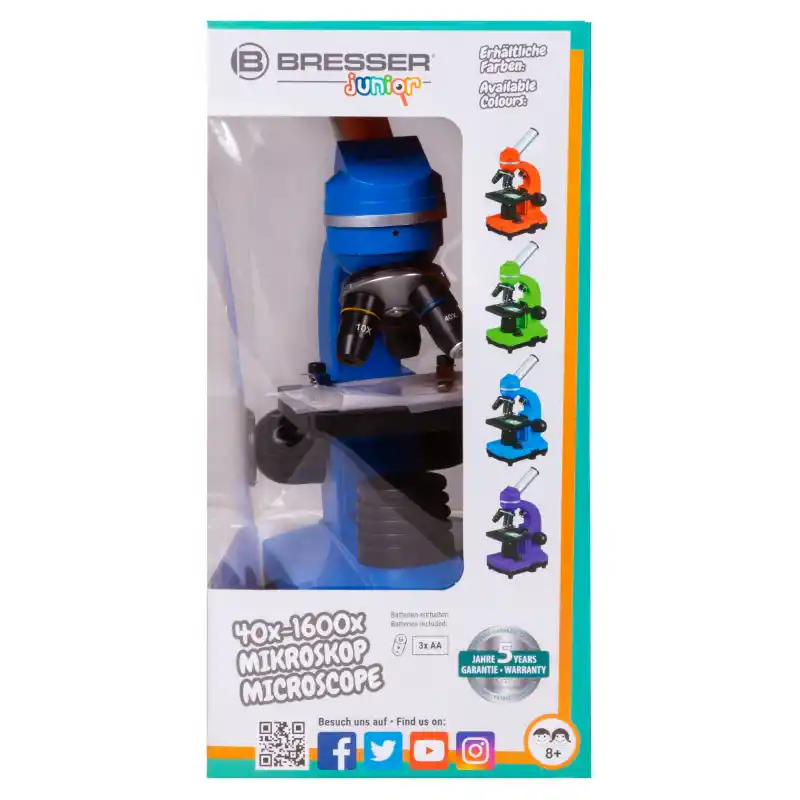 Bresser Junior Biolux SEL 40–1600x Microscope