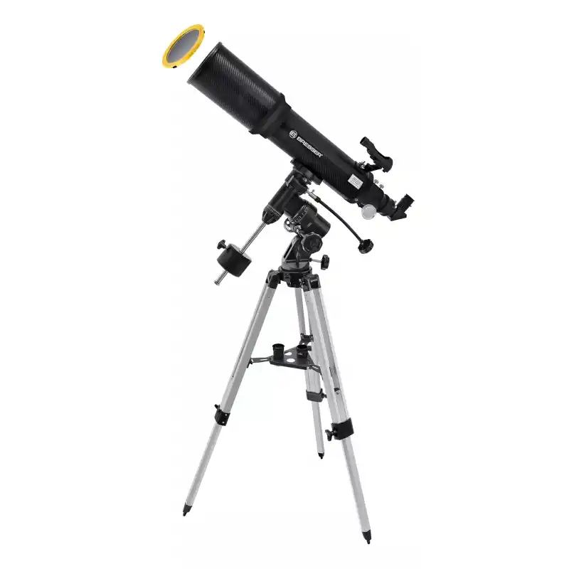 Bresser Polaris-II AR-102/600 EQ-3 AT-3 Telescope with solar filter