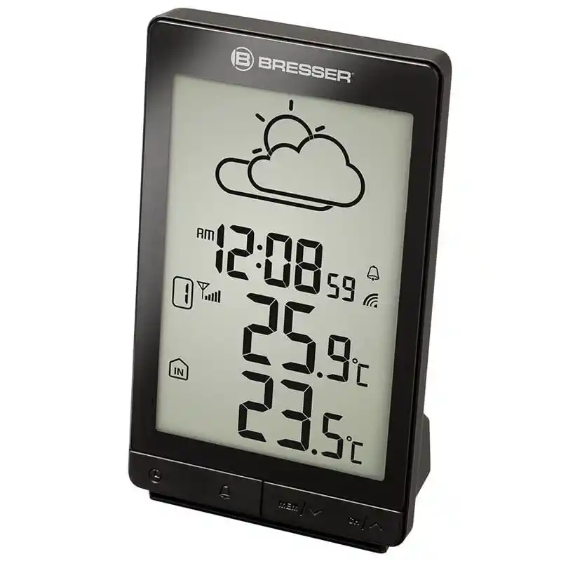 Bresser TemeoTrend STX RC Siyah Meteoroloji İstasyonu