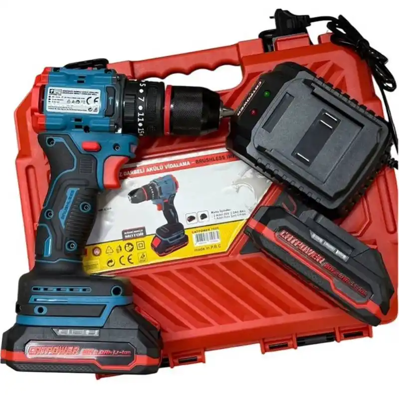 Catpower 1025 Kömürsüz Darbeli Akülü Matkap