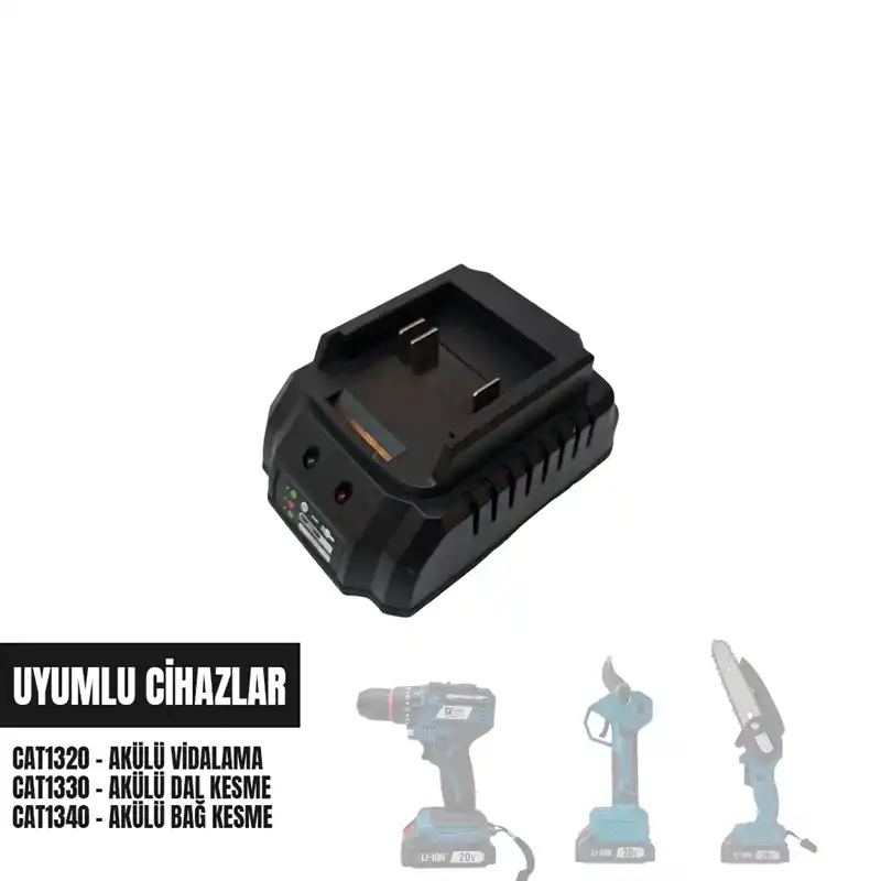 Catpower 1320, 1330, 1340 Batarya Akü Şarj Cihazı
