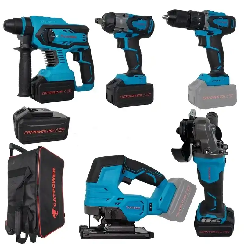 Catpower 4150 Profesyonel Akülü 5li Alet Seti