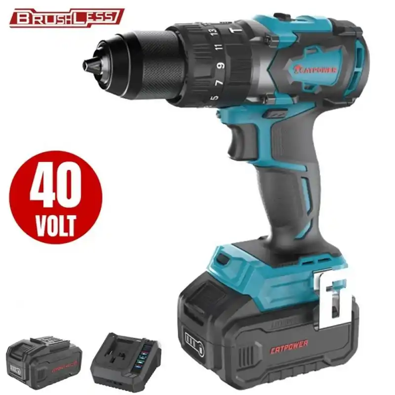 Catpower 4411 Akülü Darbeli Vidalama 2x2.0 Ah Akülü