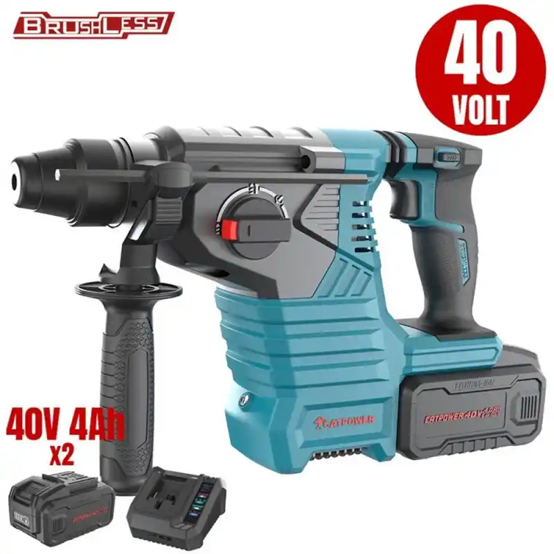 Catpower 4425 Akülü Kırıcı Delici 2x4.0 Ah