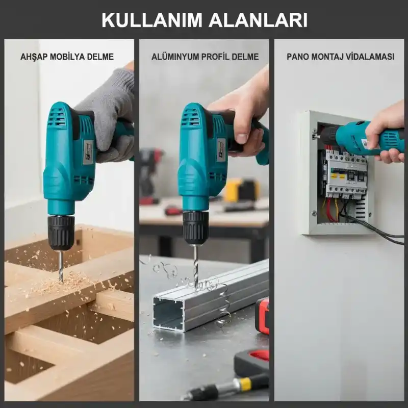 Catpower 5713 Darbesiz Matkap 10mm