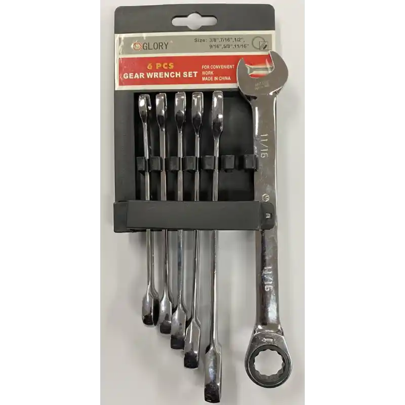 Glory Cırcırlı Kombine Anahtar Takımı