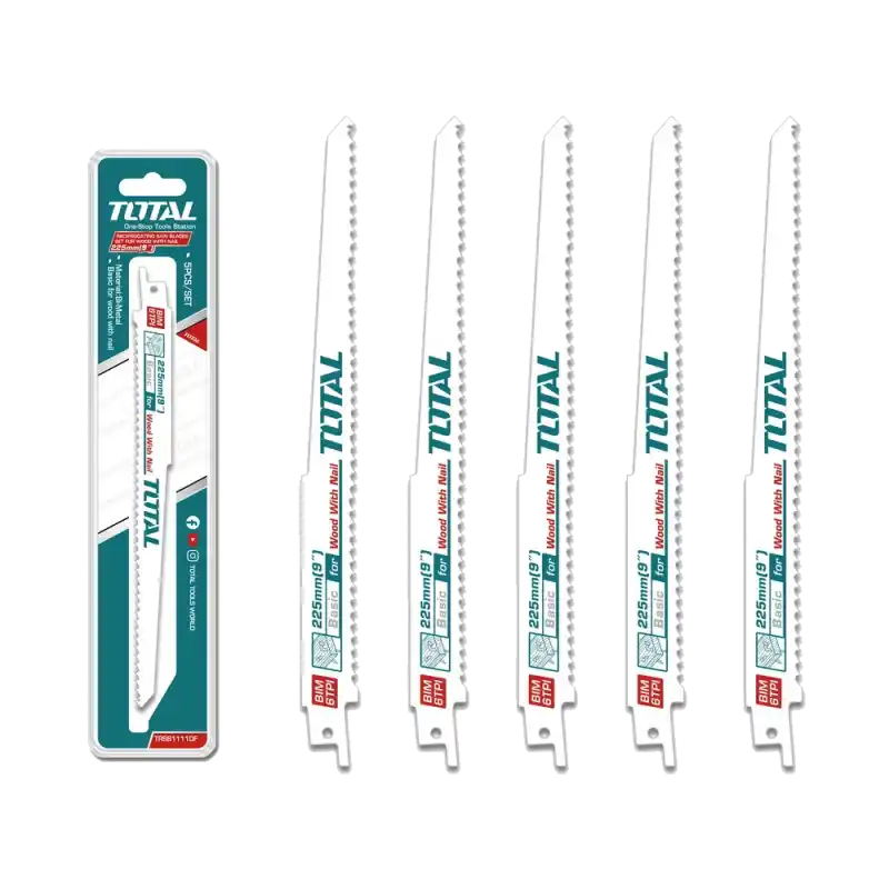 Total TRSB1111DF Çivili Ahşap Kesebilen Tilki Kuyruğu Testere Yedek Bıçağı