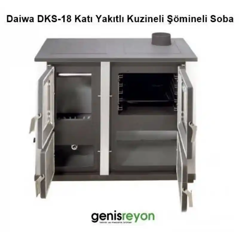 Daiwa DKS-18 Kuzineli Şömineli Soba