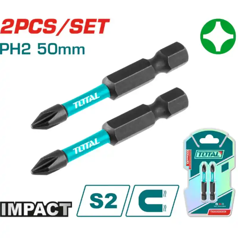 Total TACIM71PH250 Darbeli PH2 50mm Bits Uç