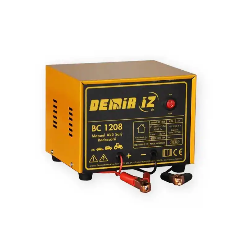 Demiriz BC 1208 Akü Şarj Cihazı
