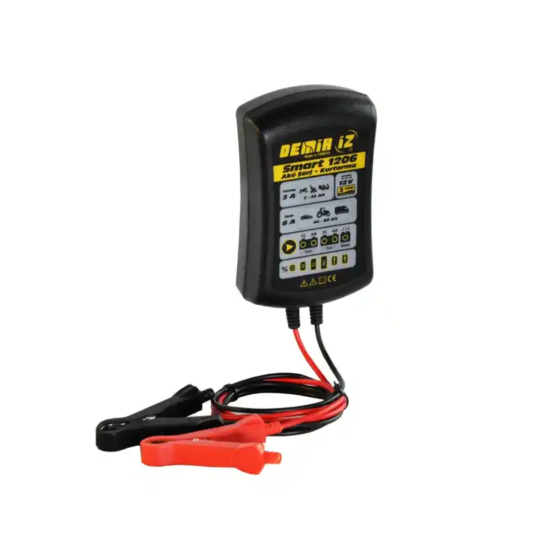 Demiriz Smart 1206 Switch Mode Tam Otomatik Akü Şarj ve Kurtarma Cihazı