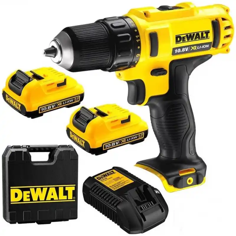 Dewalt DCD710D2 12V 2.0Ah Li-Ion Çift Akülü Matkap