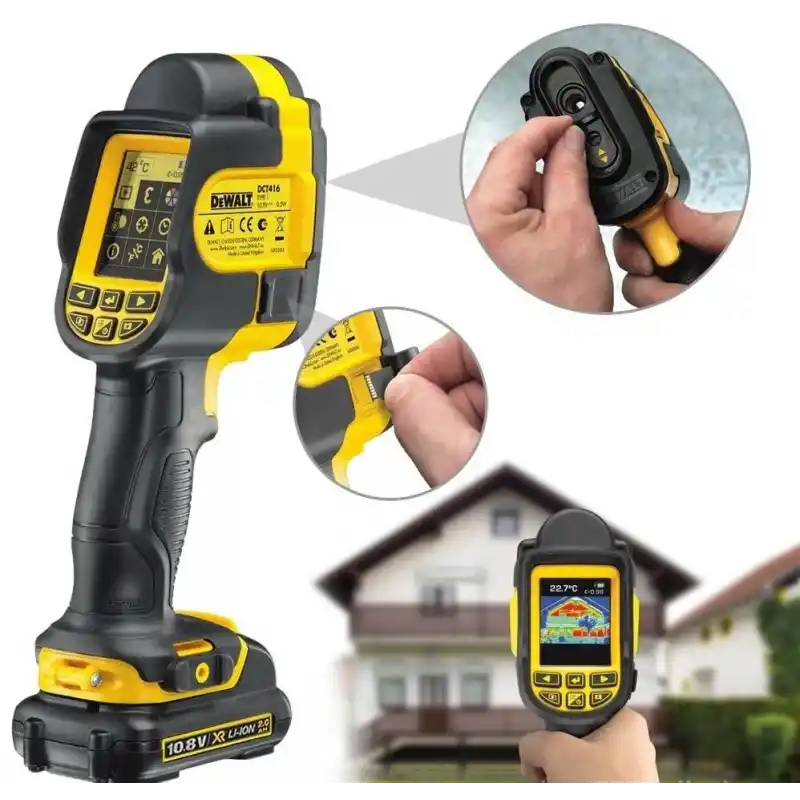 Dewalt DCT416D1 10.8V Termal Kameralı Isı Ölçer