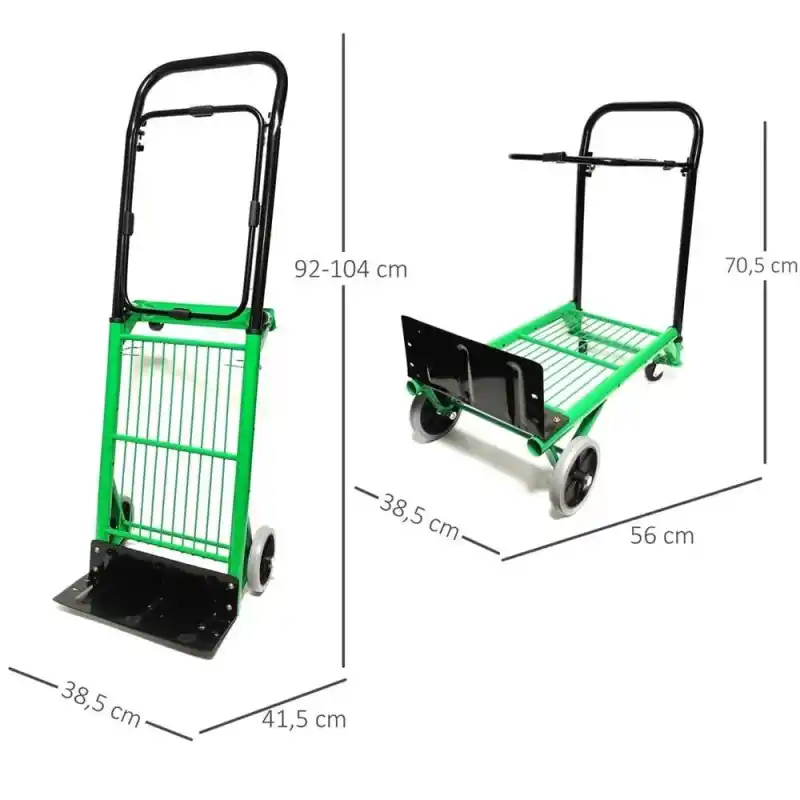 Duffmart PR2390D Pro Çok Amaçlı Katlanır Taşıma Arabası 90 Kg