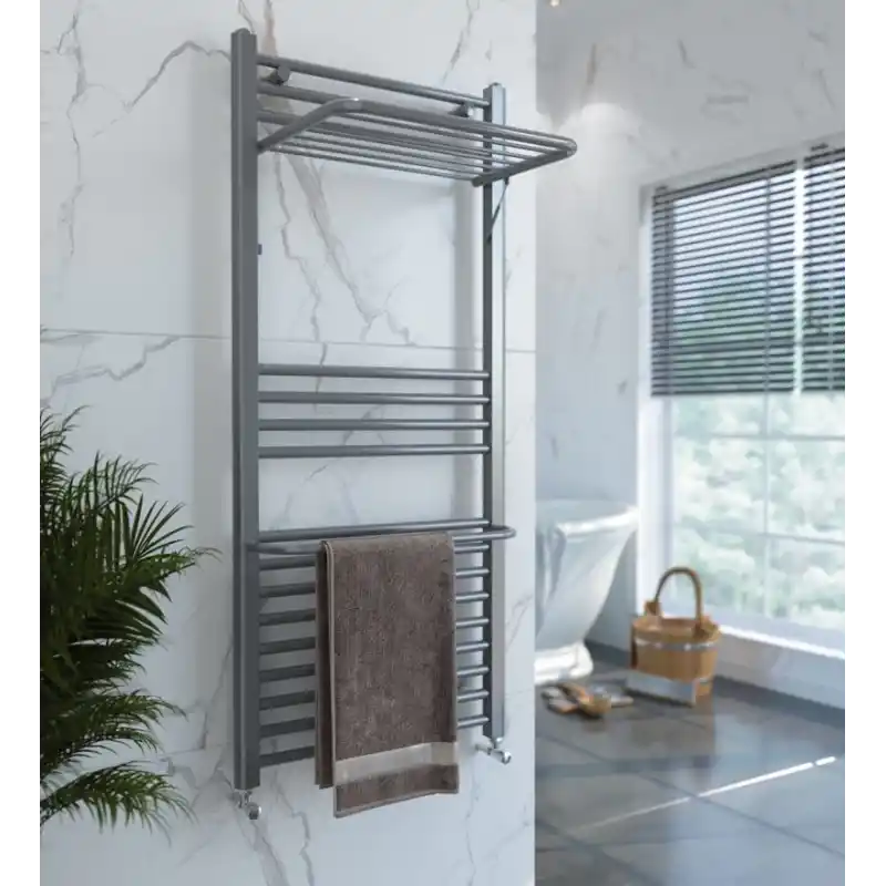 Duffmart Practical 5/11 Amortisörlü 50x110 cm Telegrey Havlupan