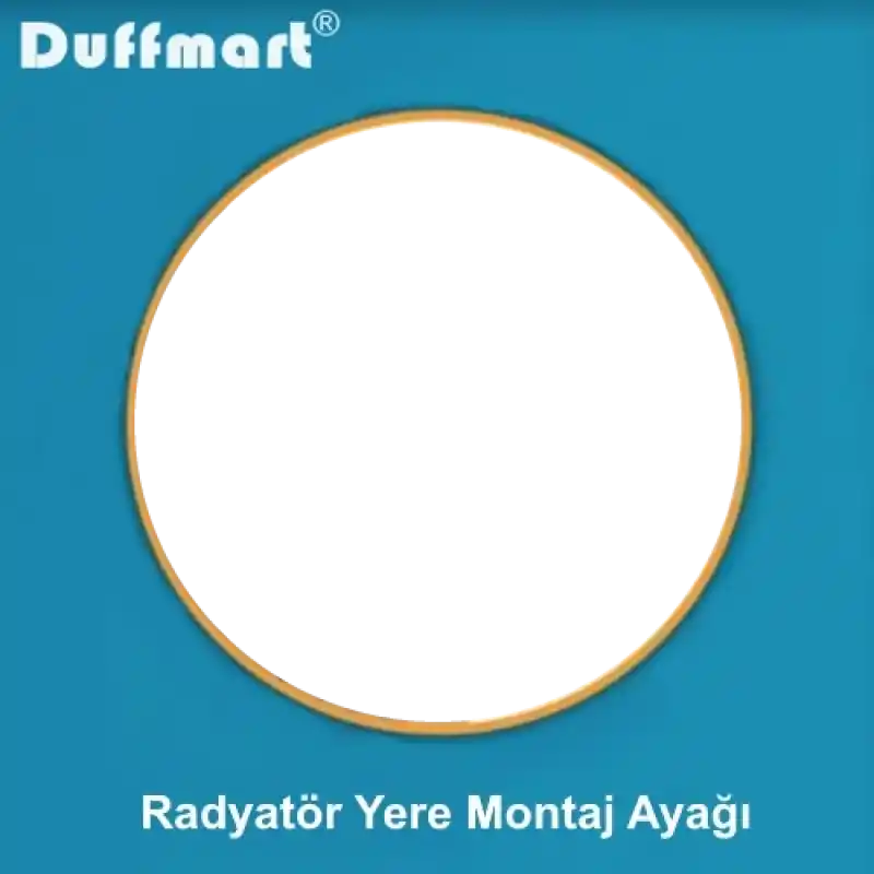 Duffmart Radyatör Yere Montaj Ayağı