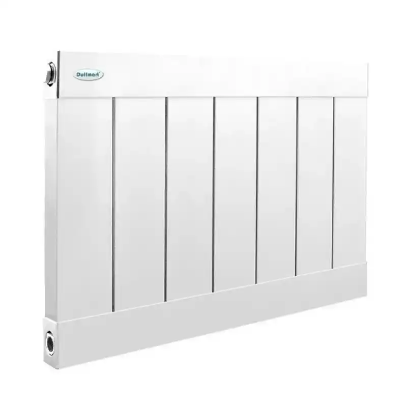 Duffmart Therma 90x68 cm Parlak Gri Alüminyum Radyatör