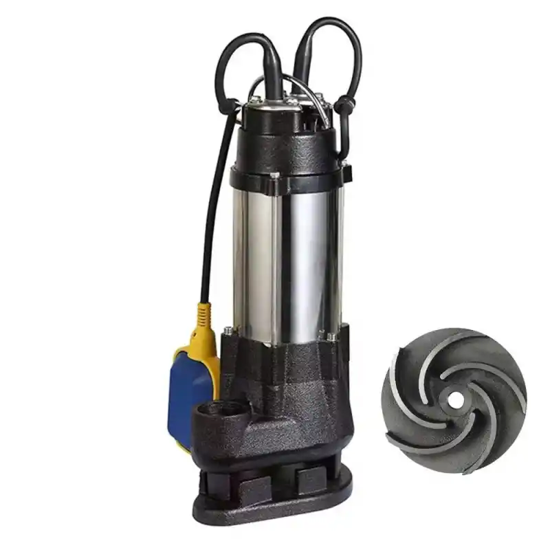 Duffmart V450F-C Pis Su Foseptik Parçalayıcılı Açık Fanlı Dalgıç Pompa