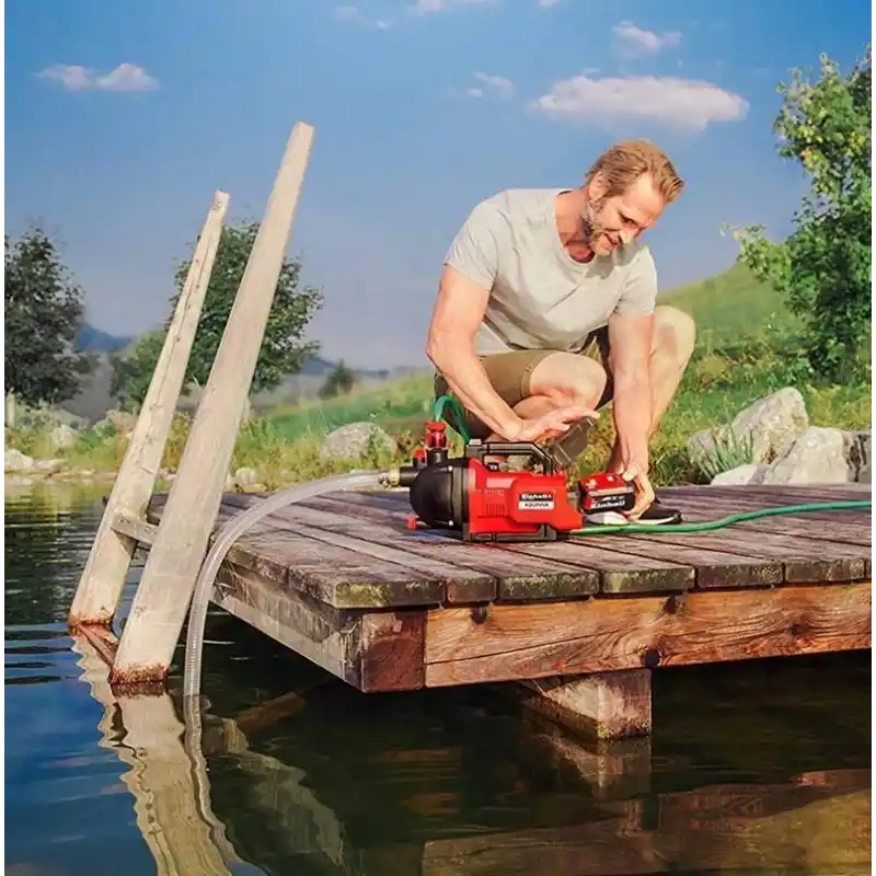 Einhell Aquinna Solo Akülü Jet Tip Bahçe Su Pompası