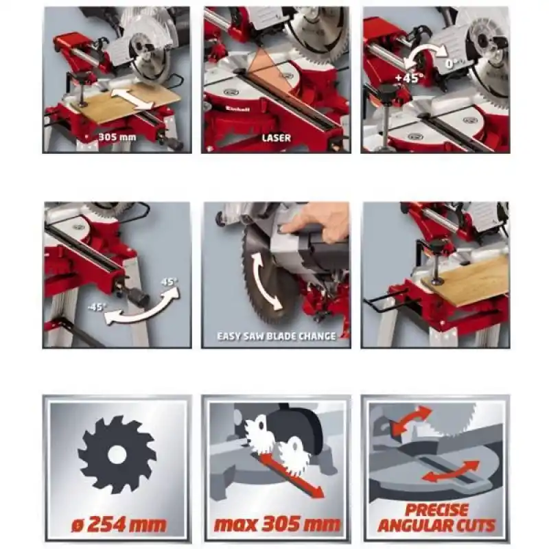 Einhell TC-SM 2531/1 U Gönye Kesme Testere