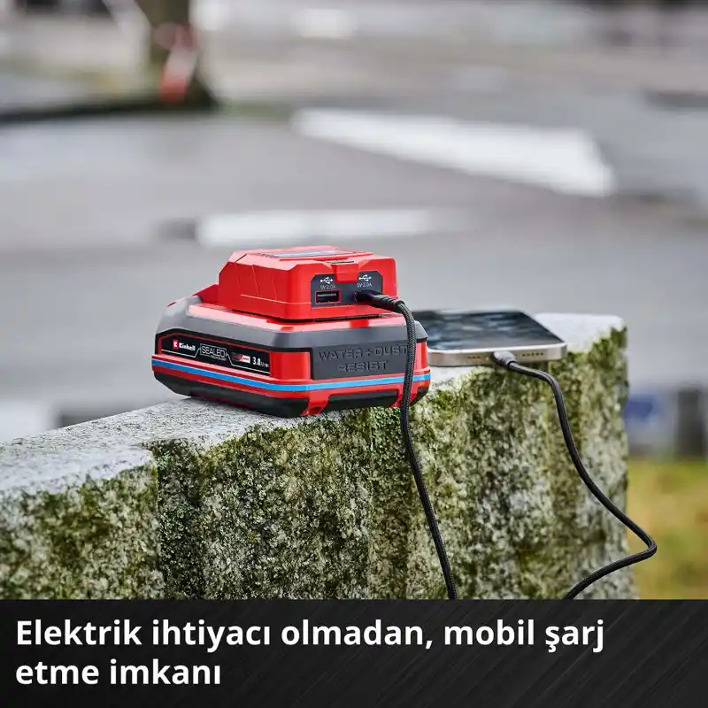 Einhell TE-CP 18 Li USB Solo Mobil Akü Şarj Cihazı