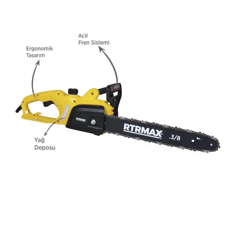 Rtrmax RTM9030 Elektrikli Motorlu Testere 40 cm