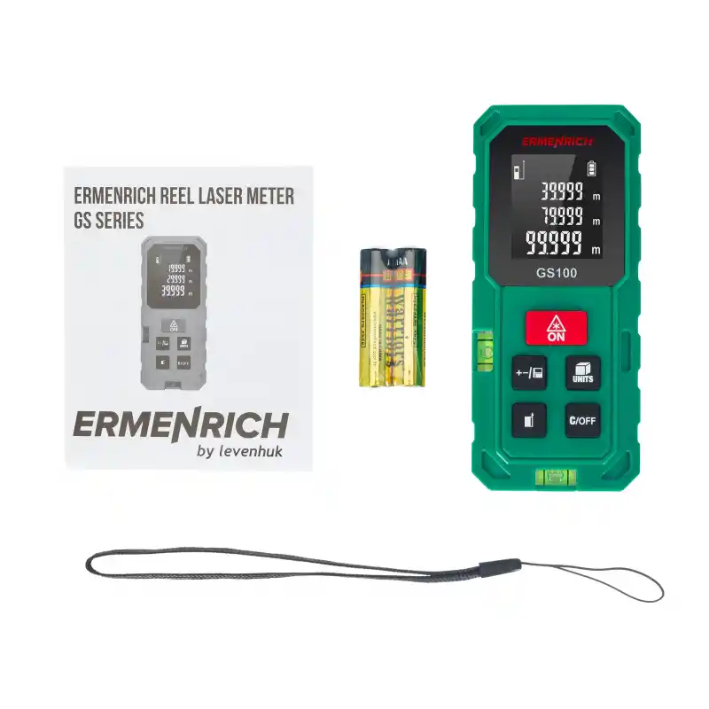 Ermenrich Reel PLUS GS100 Lazer Metre