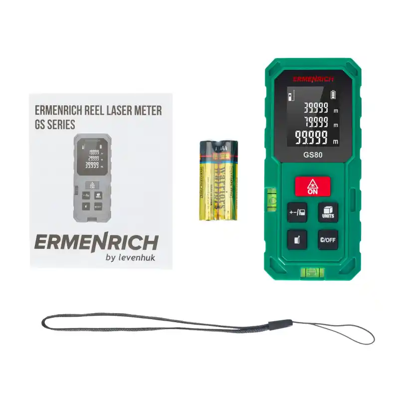 Ermenrich Reel PLUS GS80 Lazer Metre