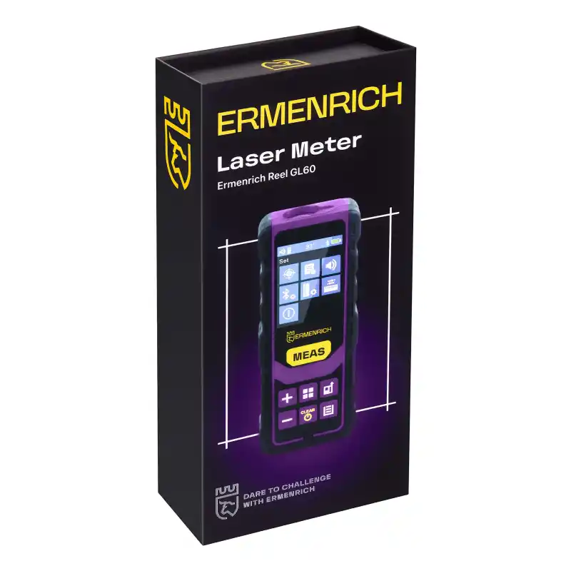 Ermenrich Reel PRO GL60 Lazer Metre