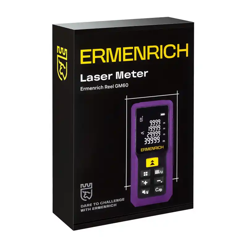 Ermenrich Reel PRO GM60 Lazer Metre