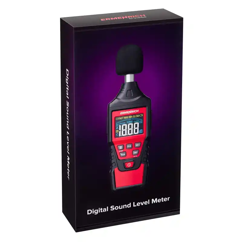 Ermenrich Seek DS40 Dijital Ses Seviyesi Ölçer