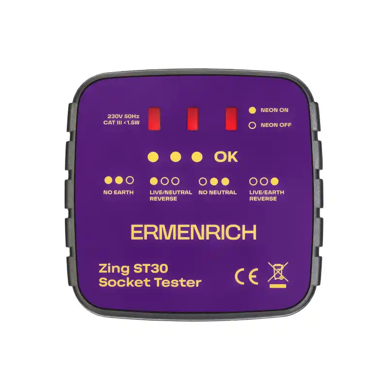 Ermenrich Zing ST30 Priz Test Cihazı