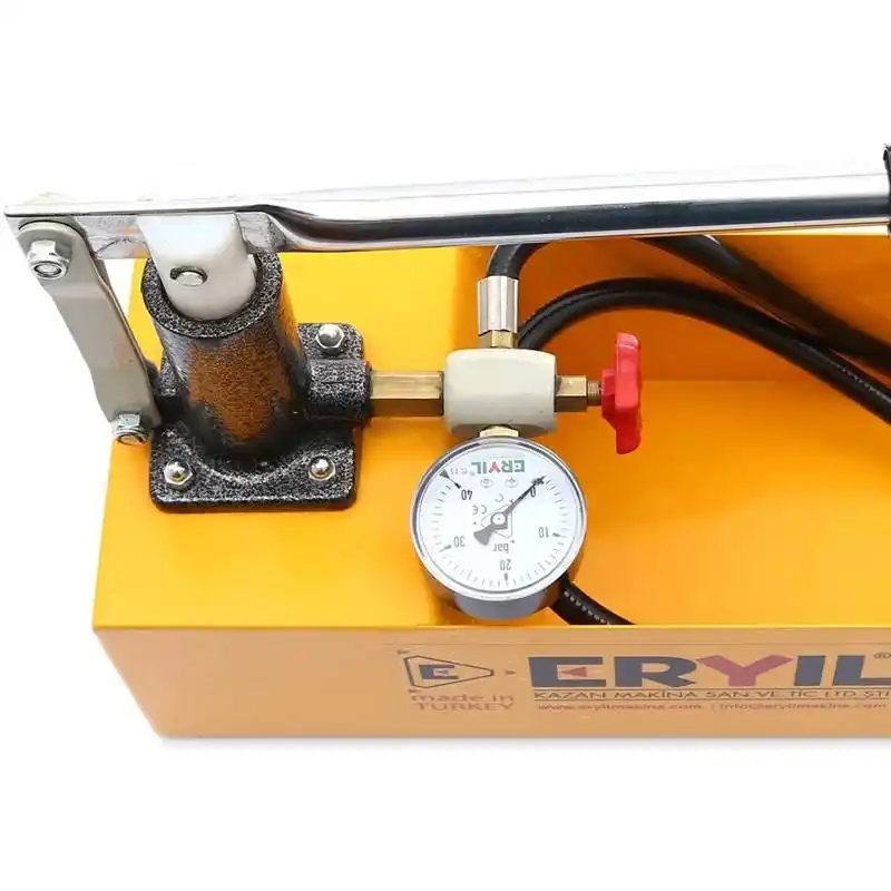 Eryıl TP03-40 Hidrolik Tesisat Su Test Pompası 40 Bar