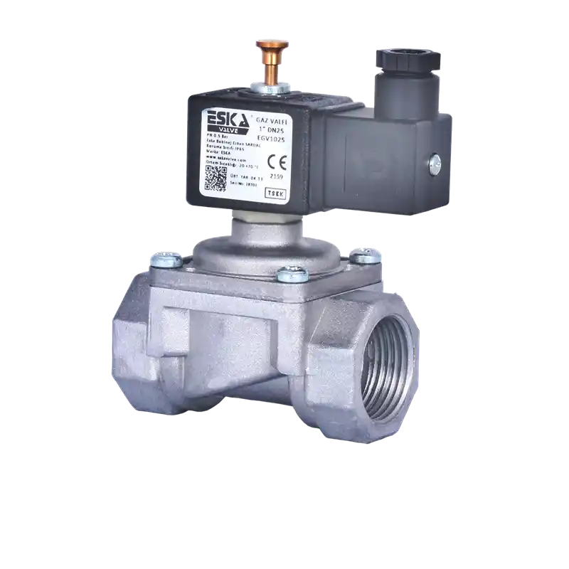 Eska 1/2 Alüminyum Gövdeli Selenoid Gaz Valfi