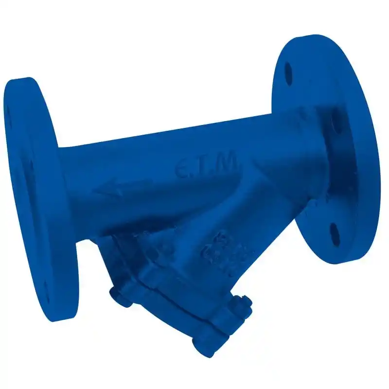 ETM DN150 PN16 Flanşlı Y Tipi Pislik Tutucu 6