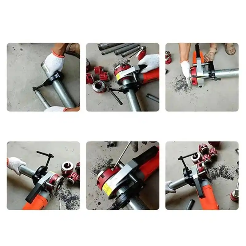 Euromax 1/2- 2 Elektrikli El Tipi Pafta Makinesi