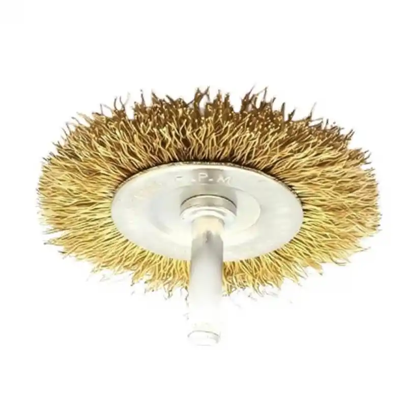 Eurostar DE160060 Pimli Sarı Telli Daire Fırça 60x8mm