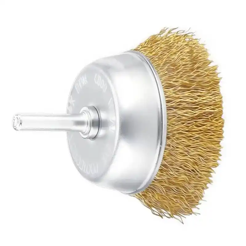 Eurostar DE170065 Pimli Sarı Telli Çanak Fırça 65 mm