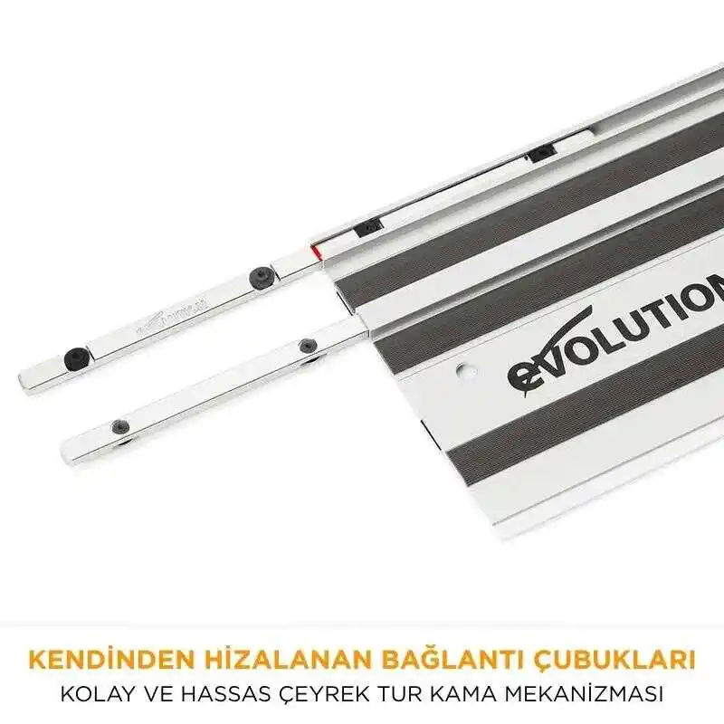 Evolution 004-0001 ST1400 Daire Testereler için Kılavuz Rayı 2x700mm