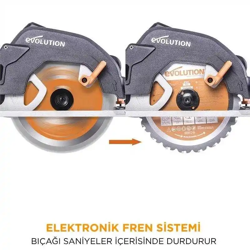 Evolution 027-0003C R185CCS Daire Testere 185mm