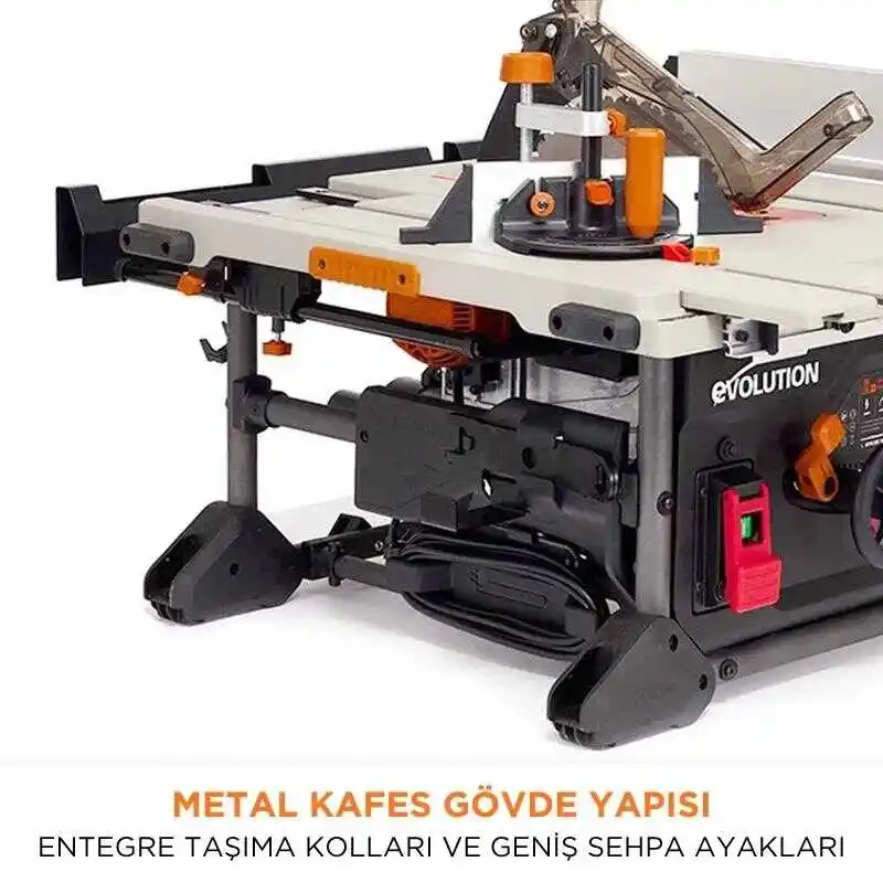 Evolution 119-0013 R255TBL+Tezgah Testere 255mm