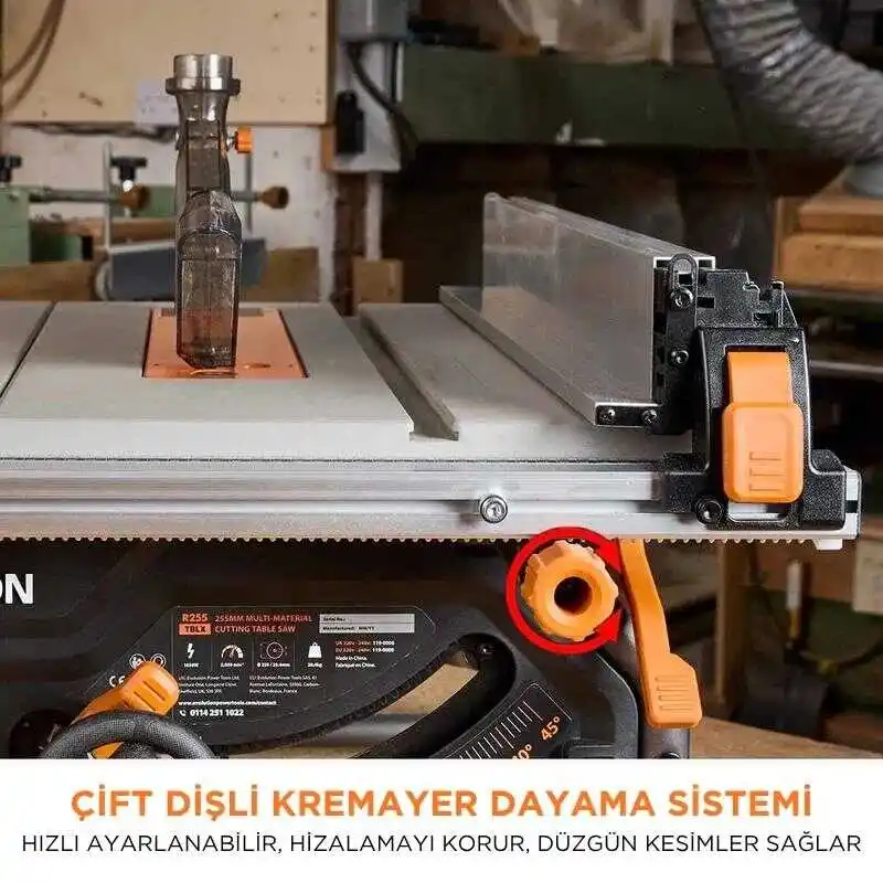 Evolution 119-0018 R255TBLX Standlı Tezgah Testere