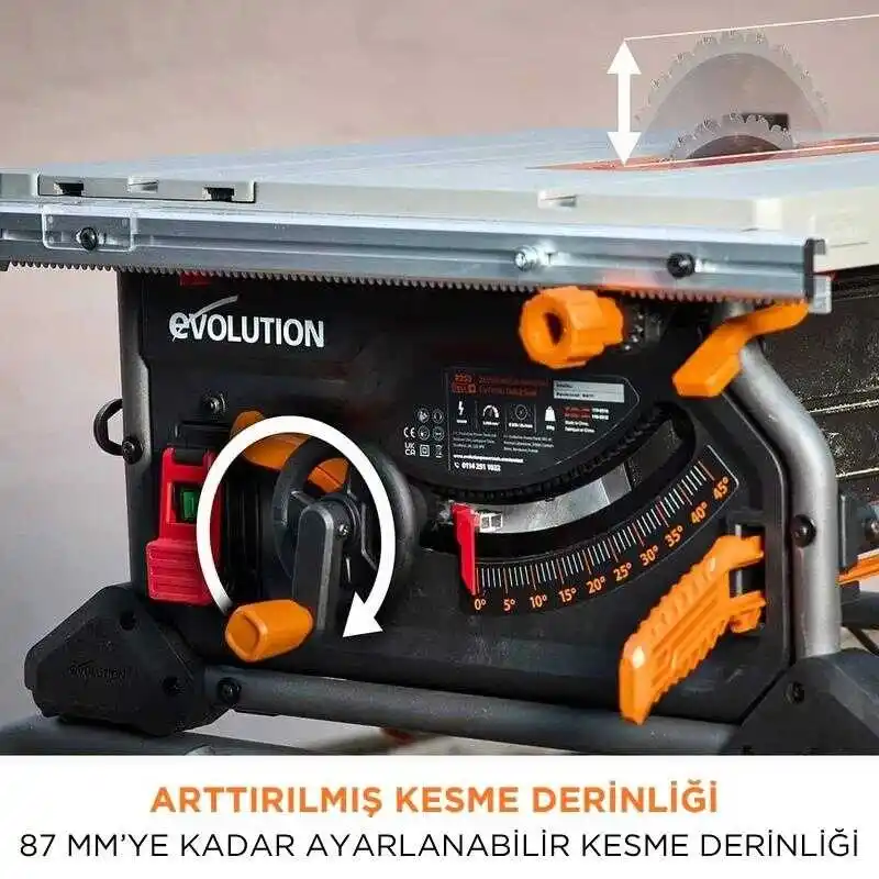 Evolution 119-0018 R255TBLX Standlı Tezgah Testere