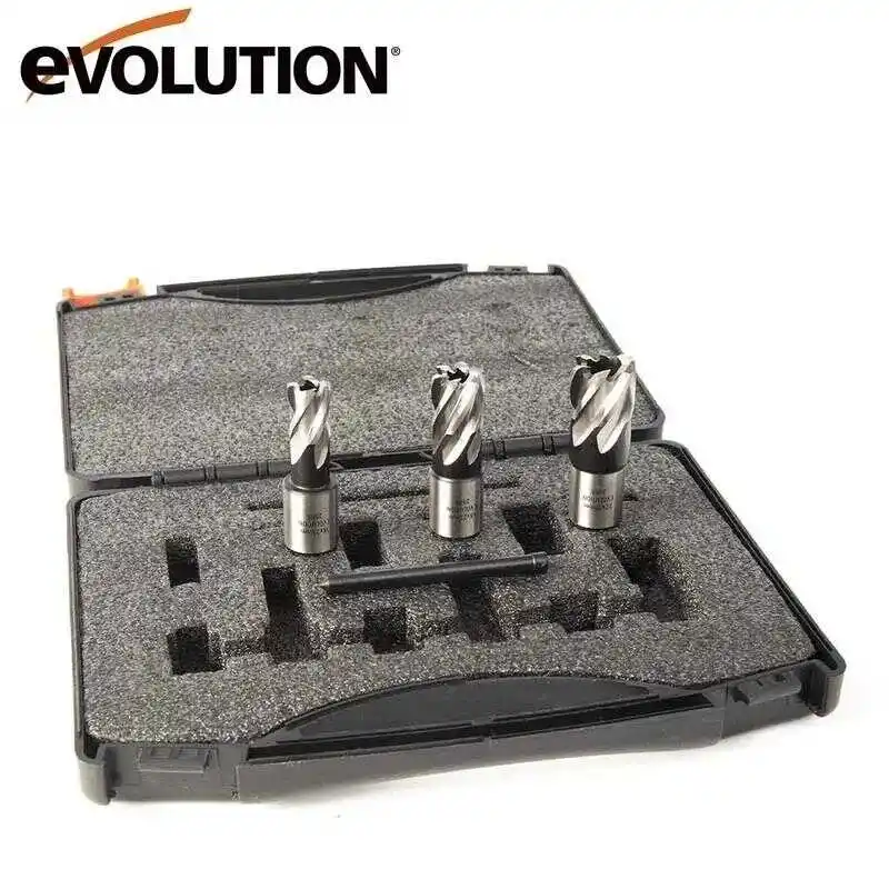 Evolution CUTTERKIT3S Cyclone Manyetik Matkap Ucu Seti  3 Parça