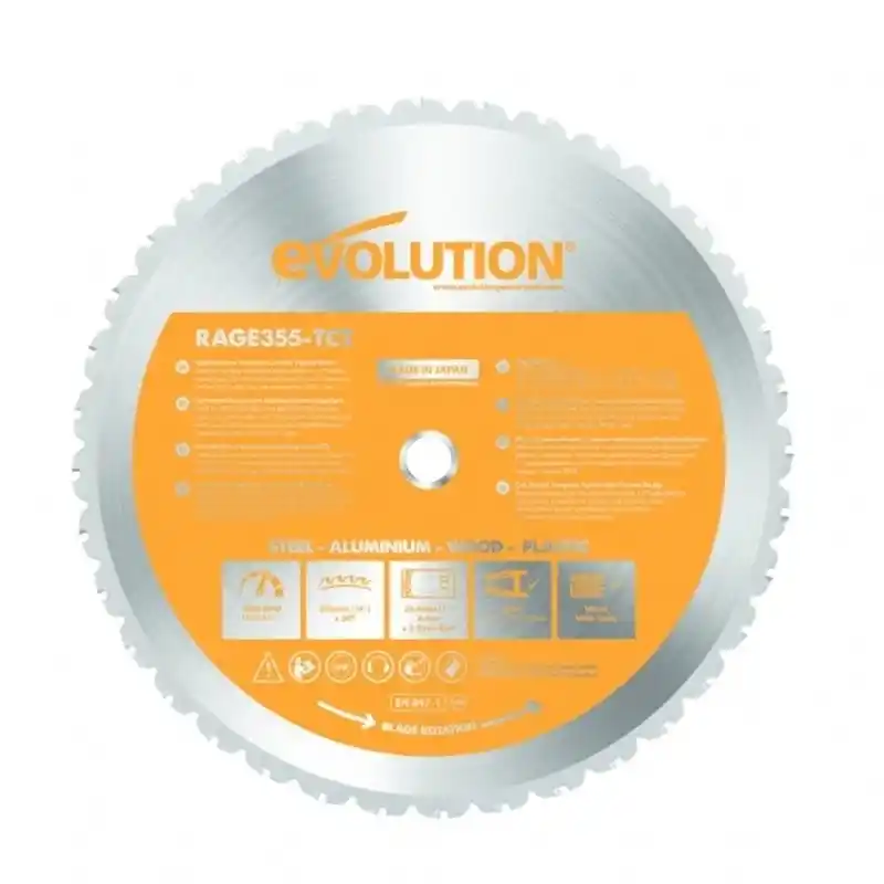 Evolution RAGE2 355mm Çok Amaçlı Testere