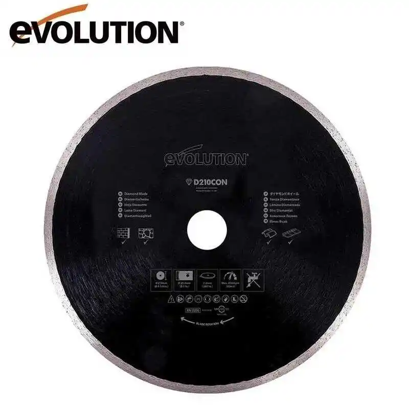 Evolution RAGEBLADE210DIAMOND Elmas Testere Bıçağı, 210mm