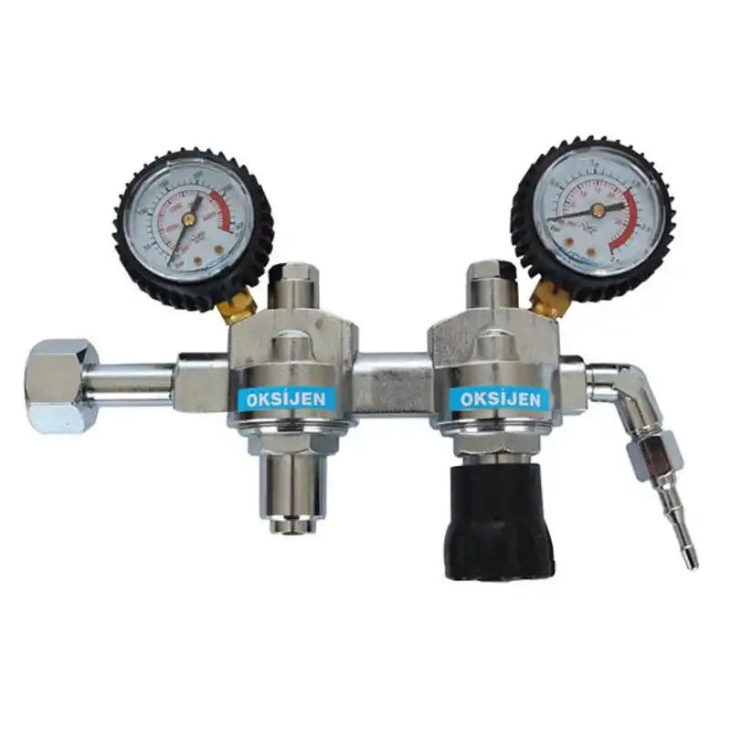 Evren 021 0-1,5 Bar G3/4 Çift Kademeli Oksijen Basınç Düşürücü
