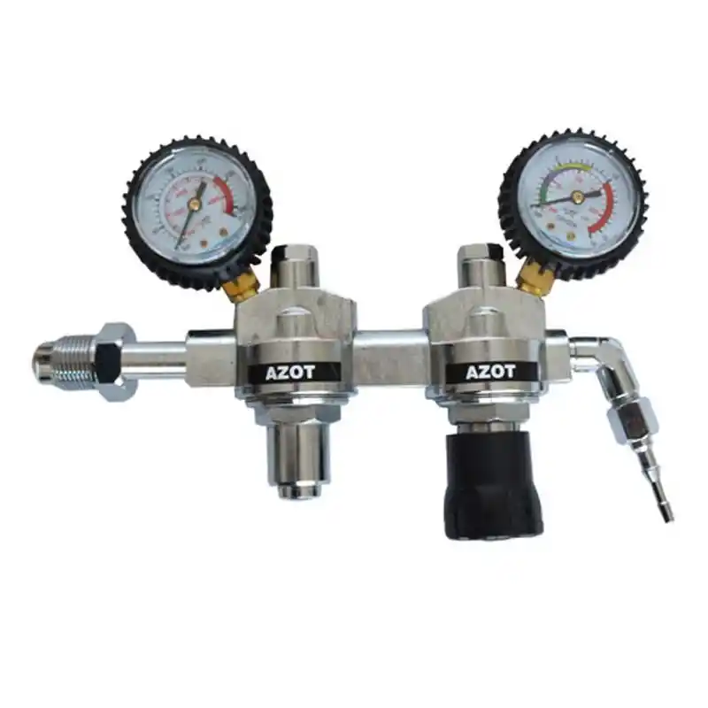 Evren 022 0-10 Bar G5/8 Çift Kademeli Azot Basınç Düşürücü