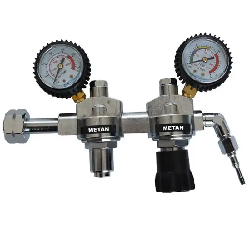 Evren 034 0-10 Bar W21,80x1/14 Sol Çift Kademeli Metan Basınç Düşürücü